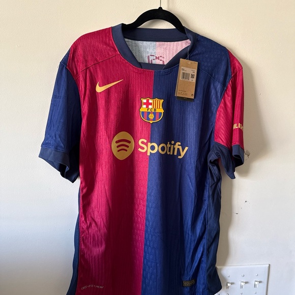Nike Barcelona Jersey - Red and Blue - Picture 1 of 6